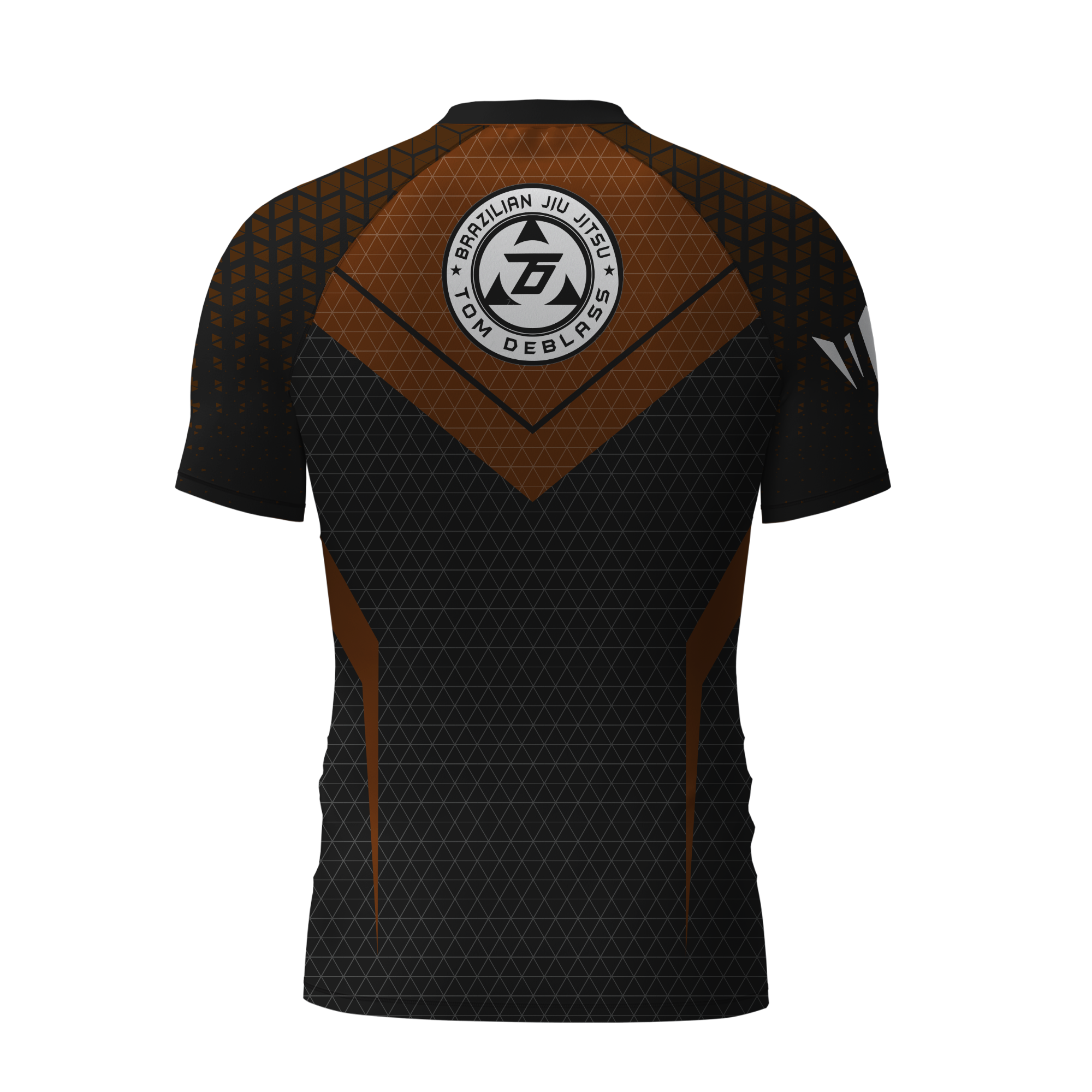 Mooresville Ranked Rashguard - Brown V2