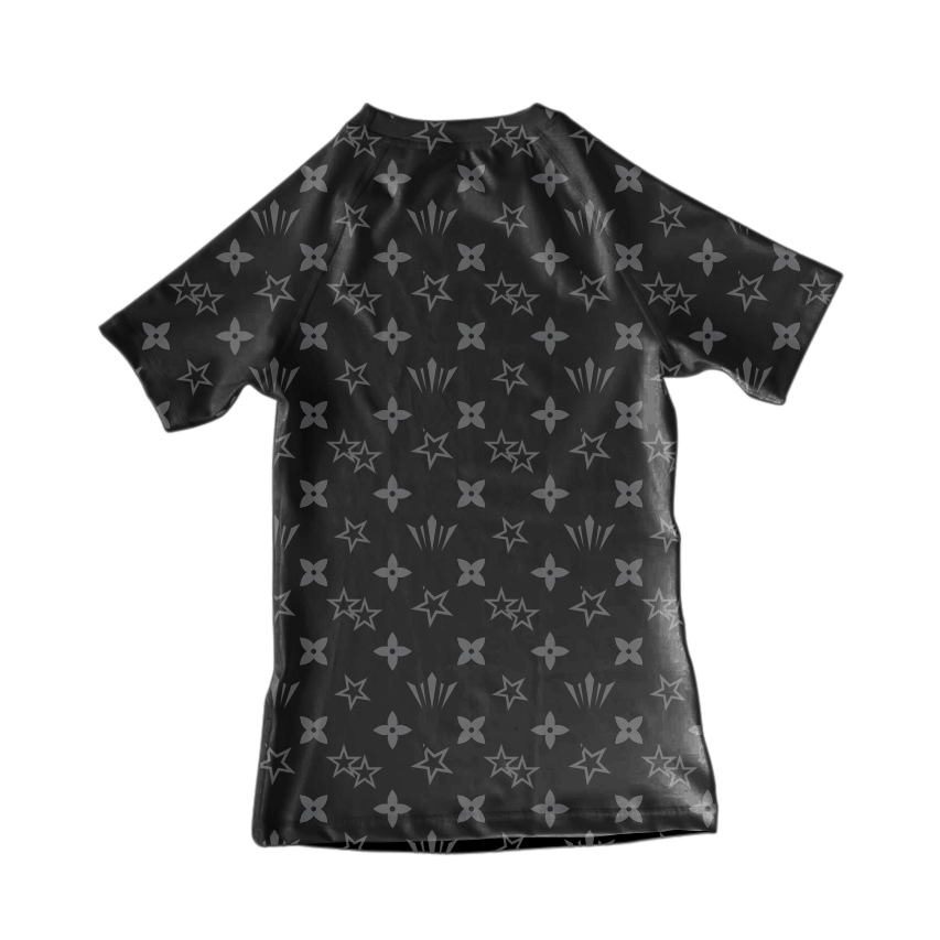 Women's Black LV BJJ Rashguard