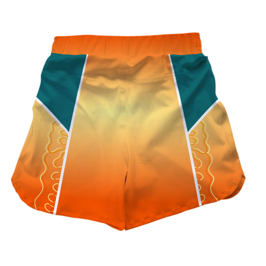 Women's Fire Type BJJ Short