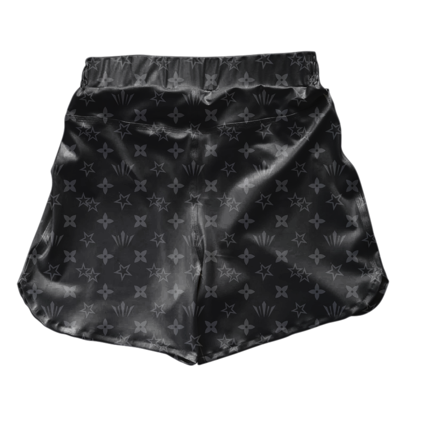 Women's Black LV BJJ Shorts