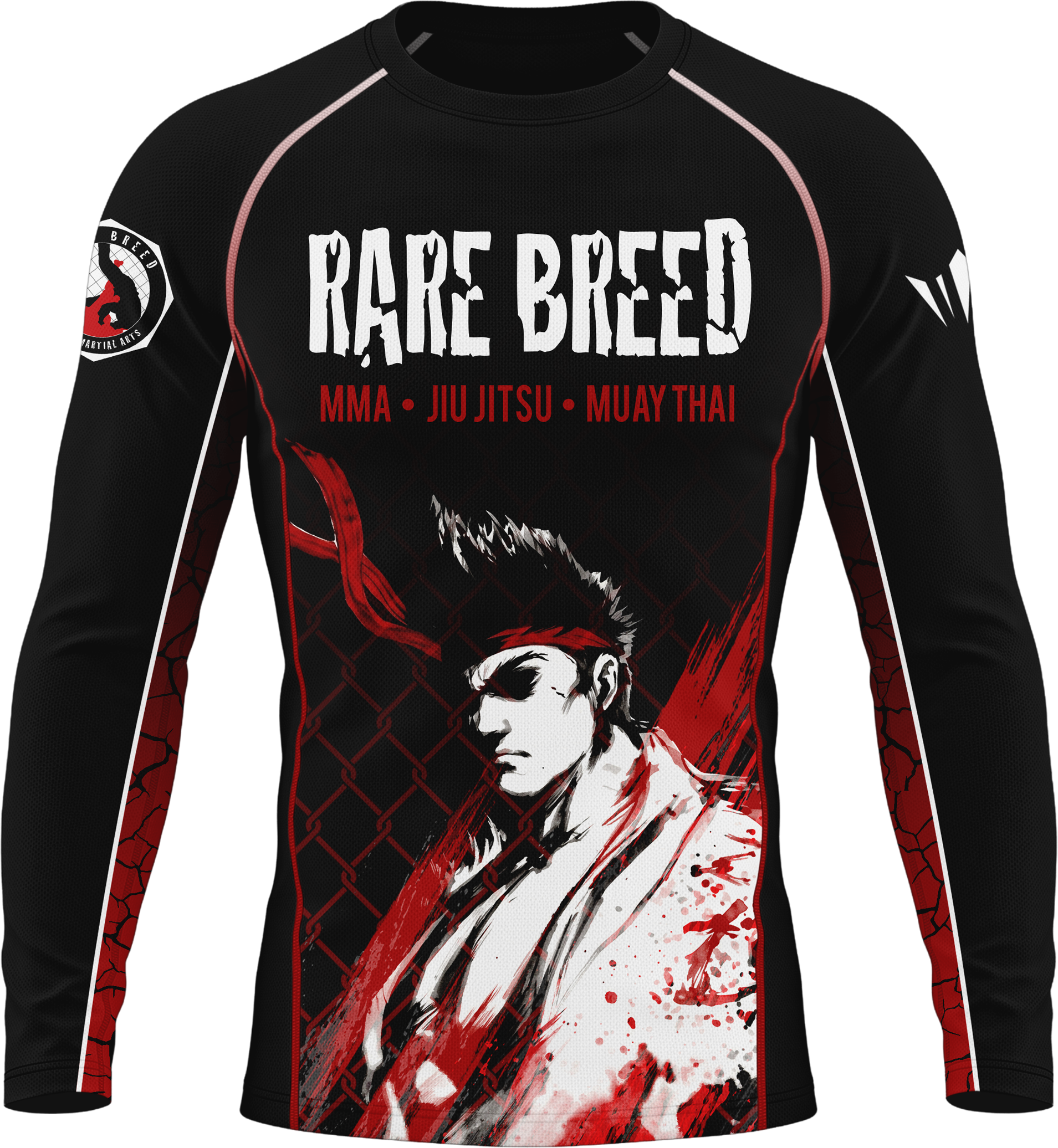 Ryu LS Rashguard - Rare Breed MMA