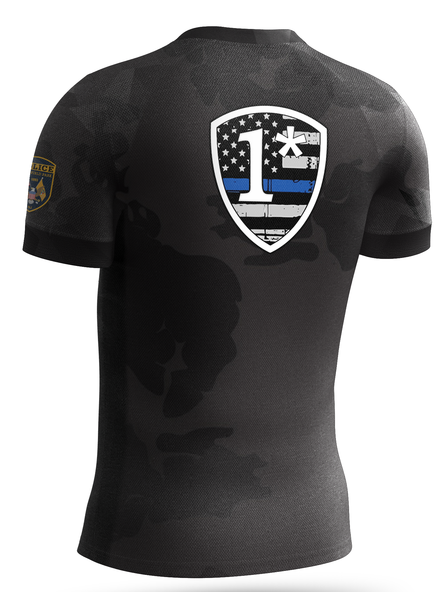 Ridgefield PD Rashguard - Grunge