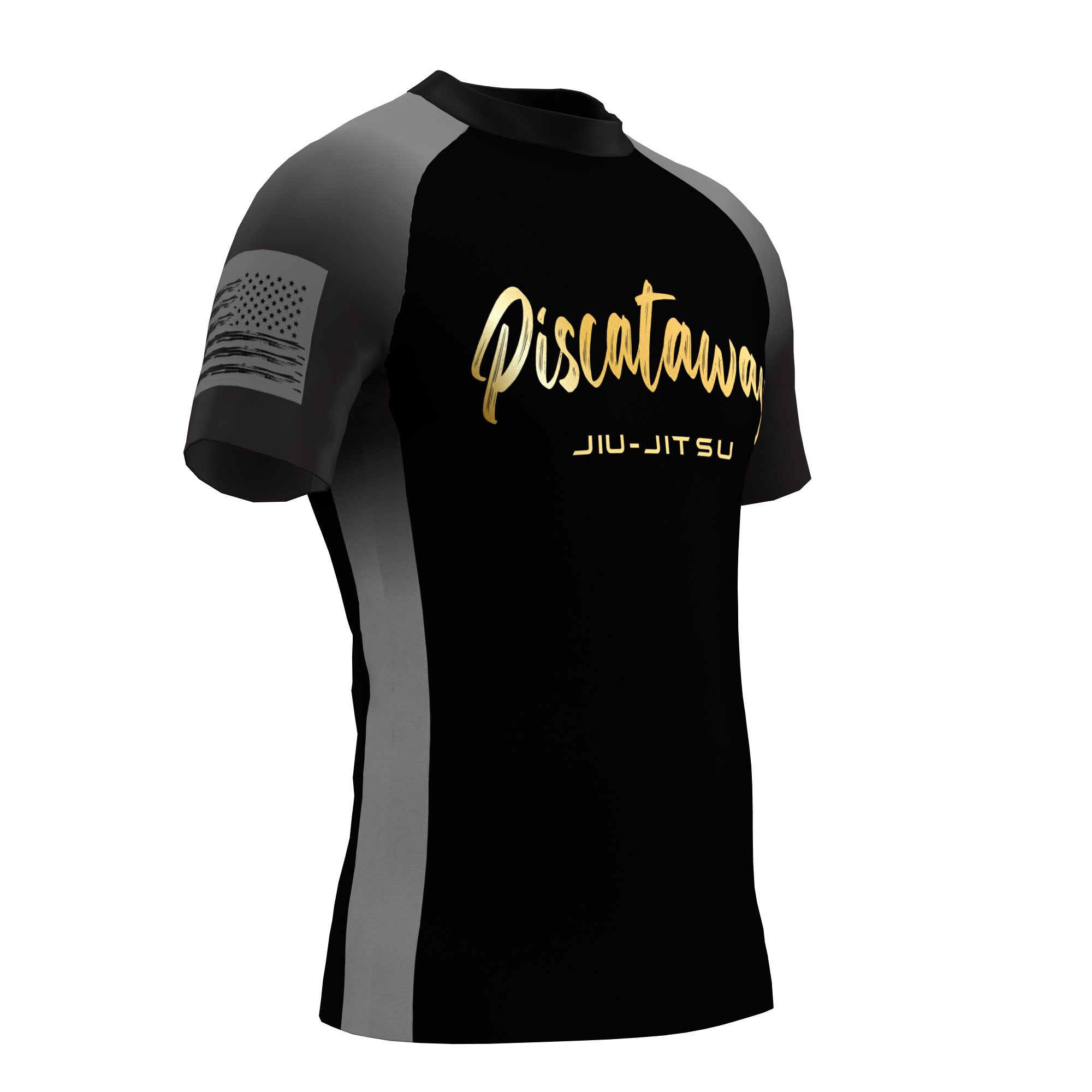 Piscataway BJJ - Stealth Gradient Rashguard