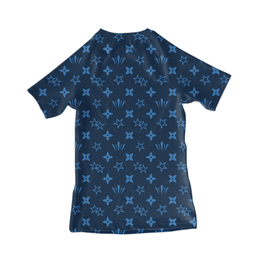 Women's Blue LV BJJ Rashguard