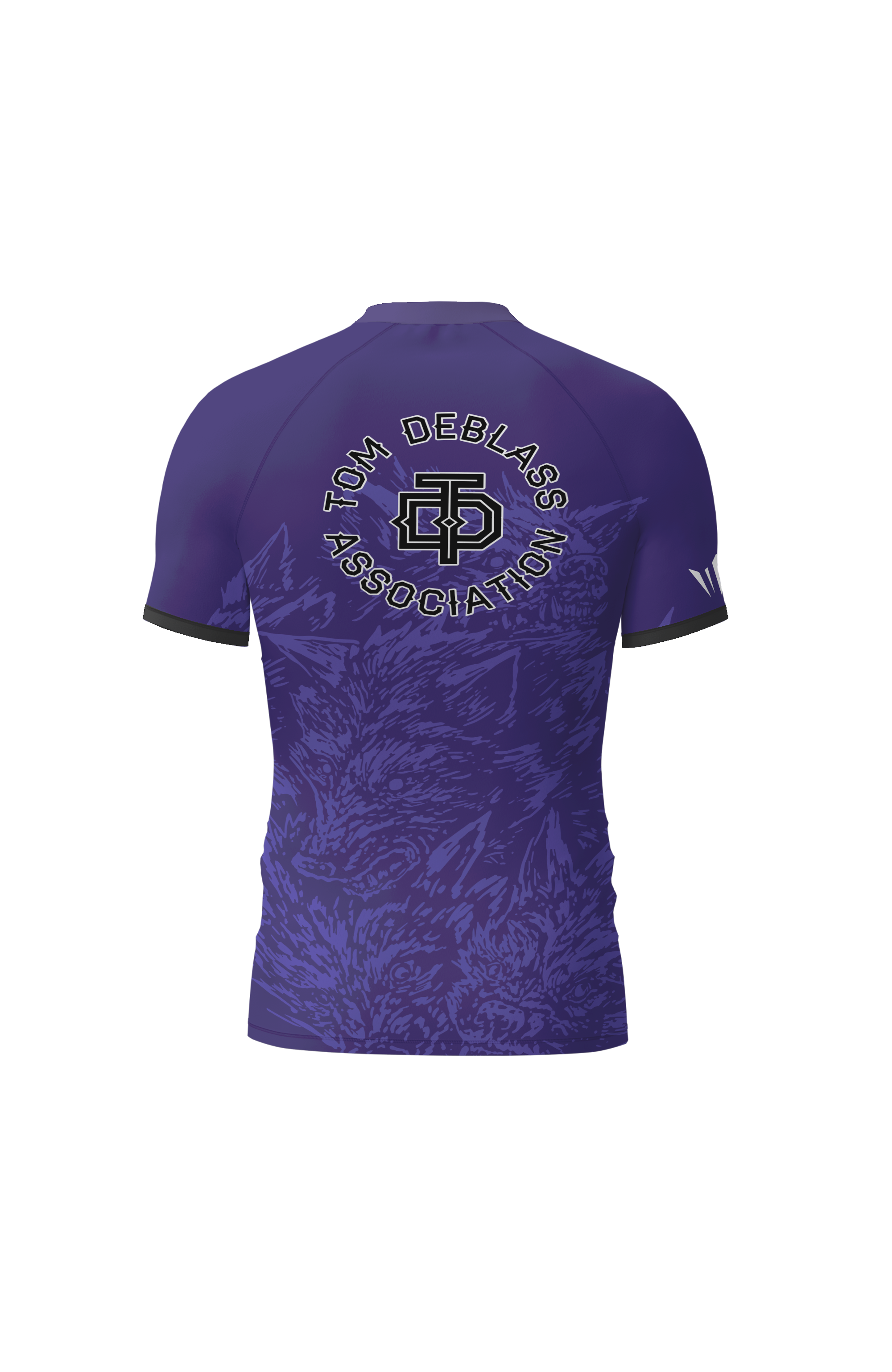 Leverage BJJ - Purple Ranked Rashguard