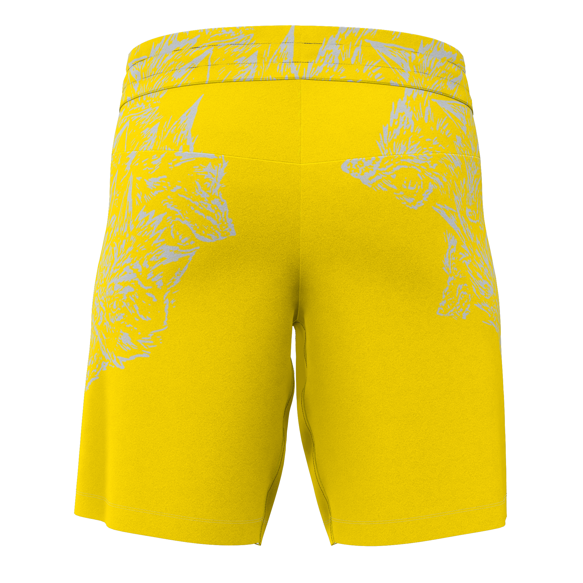 Leverage Kids Ranked BJJ Shorts - Yellow