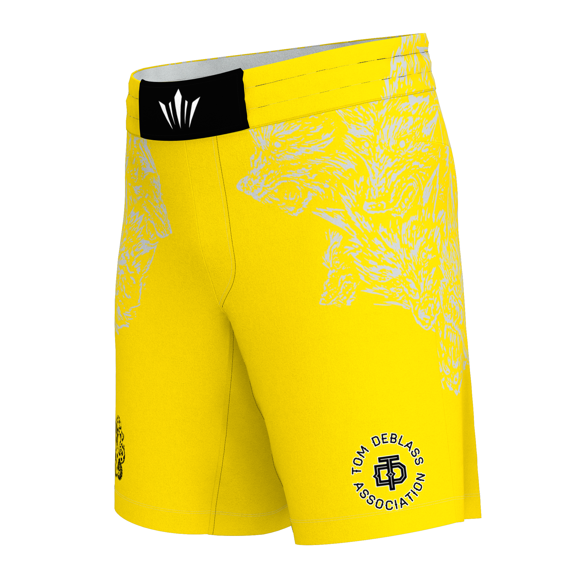 Leverage Kids Ranked BJJ Shorts - Yellow