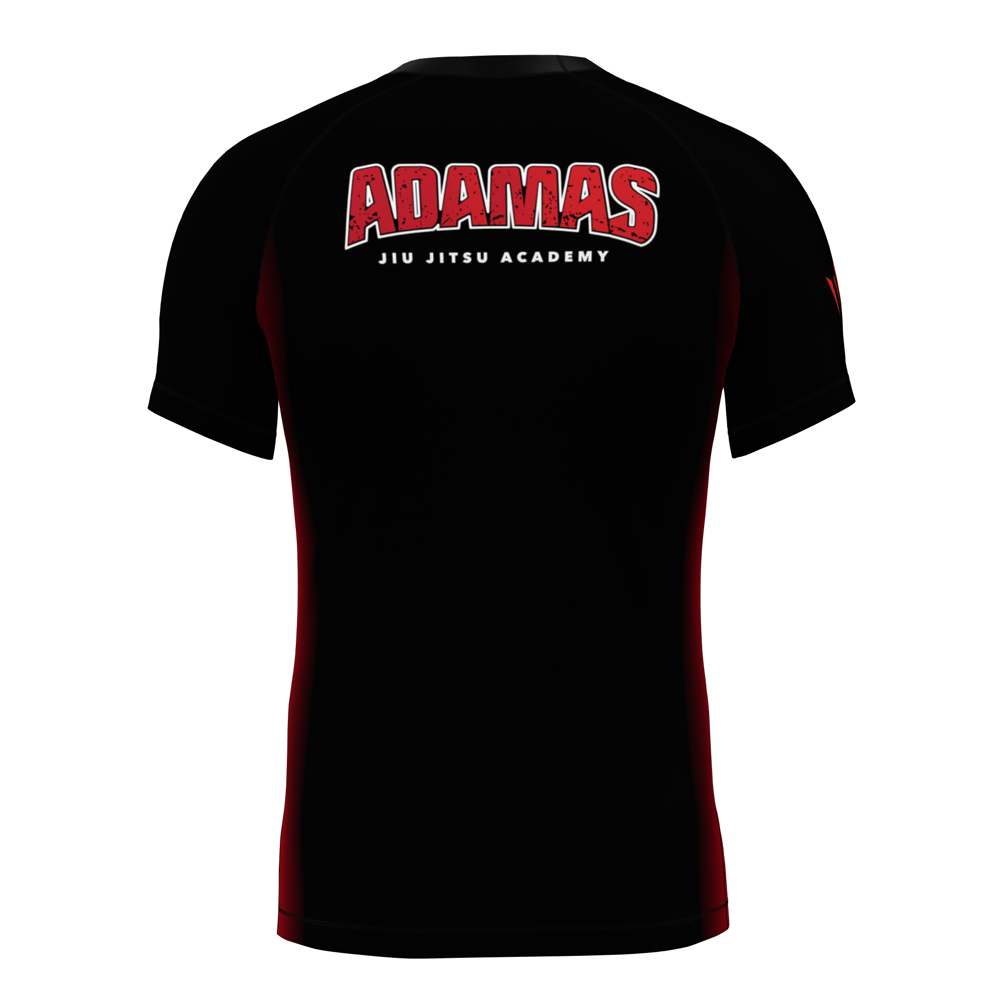Adamas Jiu Jitsu Academy SS Rashguard - Black
