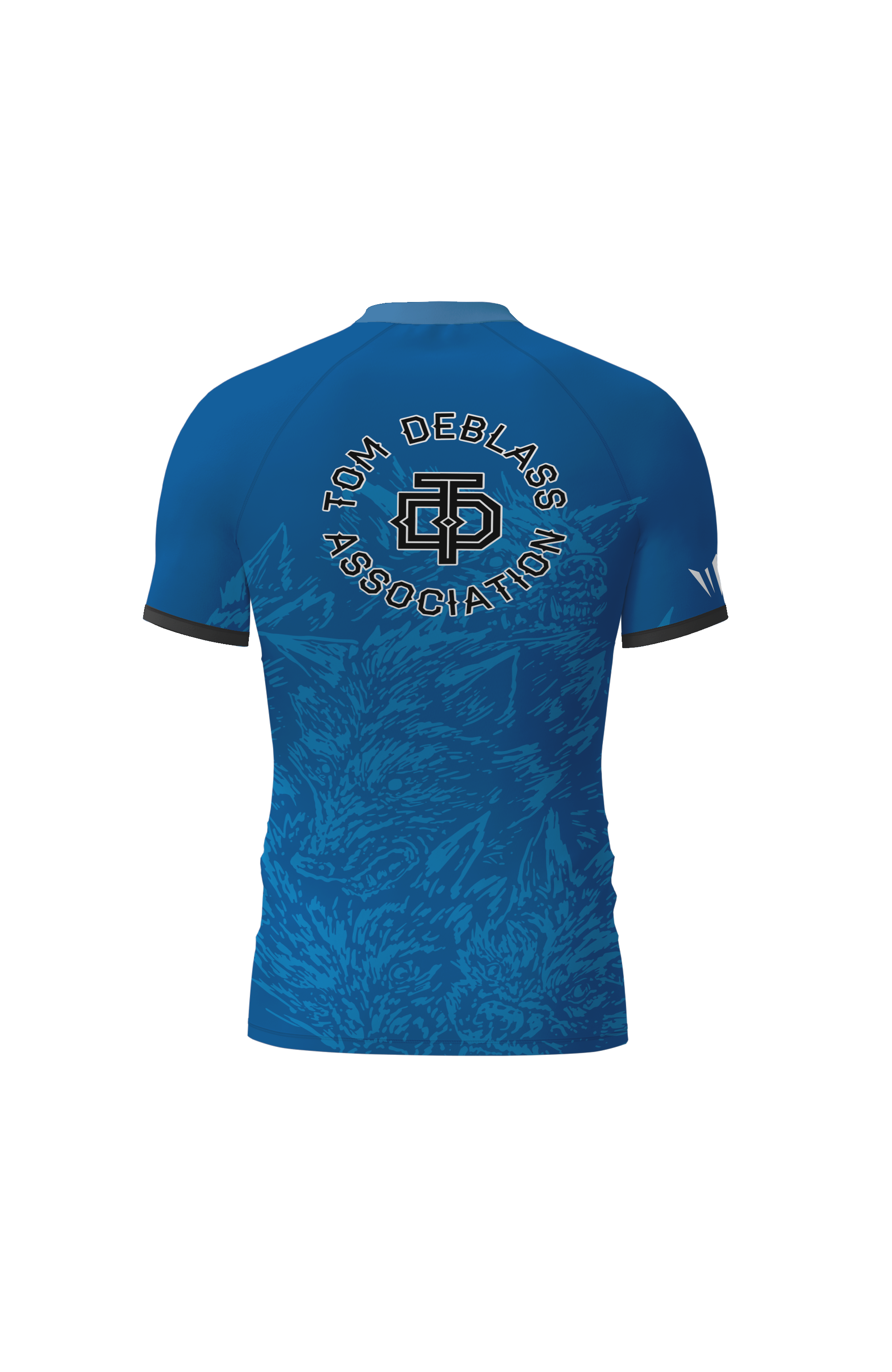 Leverage BJJ - Blue Ranked Rashguard