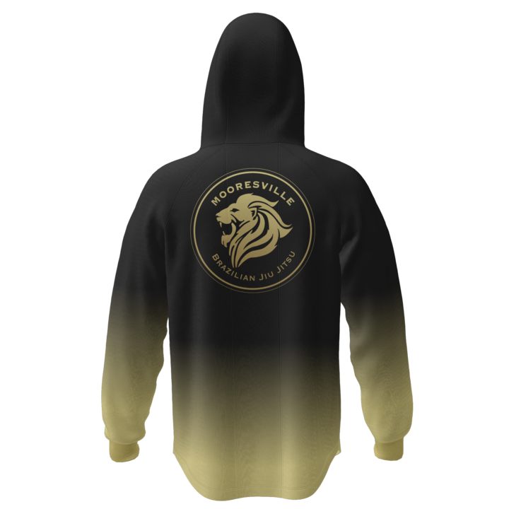 Mooresville Scuba Hoodie - Black/Gold Gradient