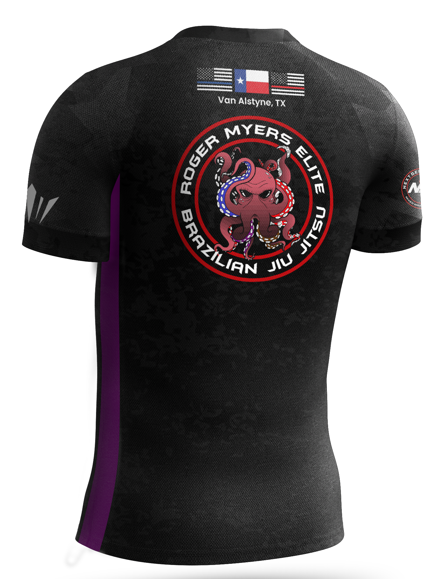 RM Elite Dark Ranked Rashguard - Purple