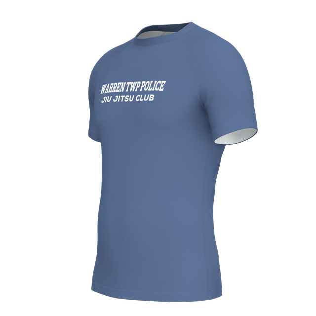 Warren TWP BJJ Rashguard - Blue