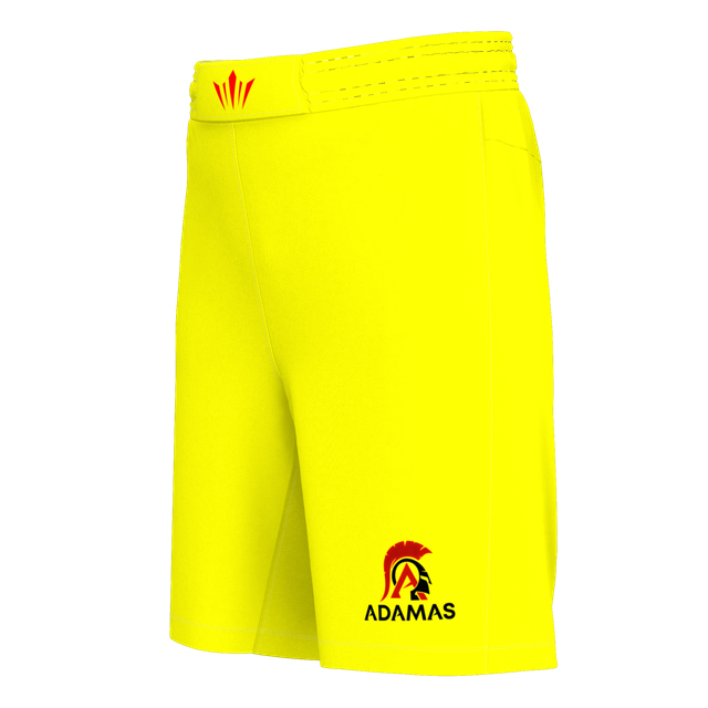 Kids Adamas Jiu Jitsu Academy Shorts - Yellow
