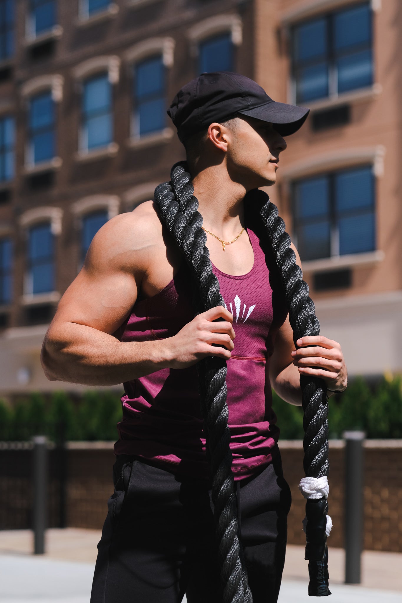Performance Stringer - Faded Plum