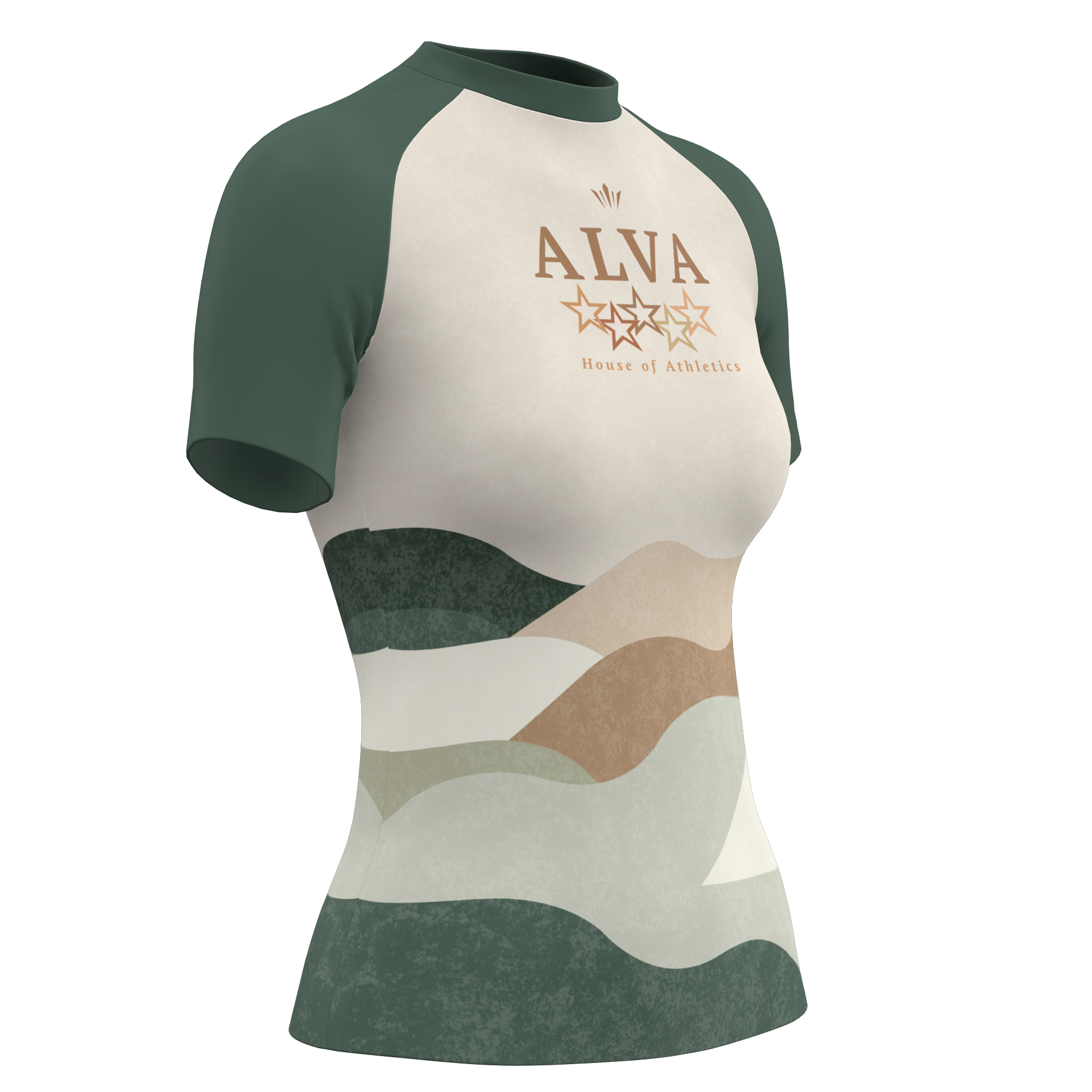 Women's Miner Green Rashguard