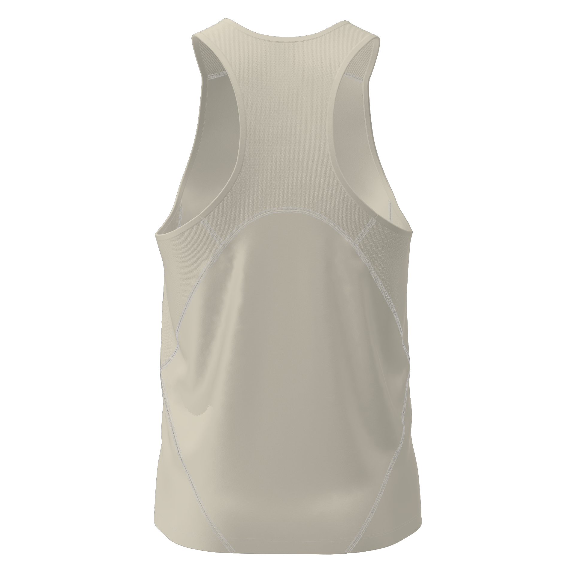 Performance Singlet - Ivory Cream