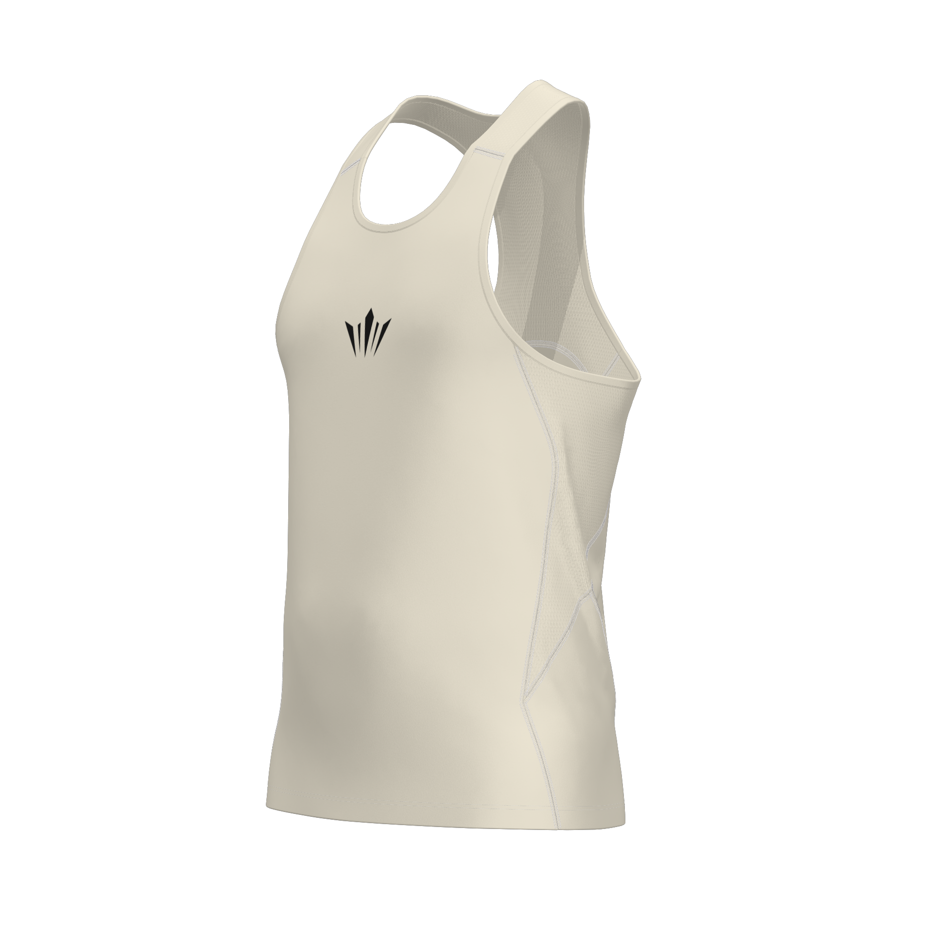 Performance Singlet - Ivory Cream