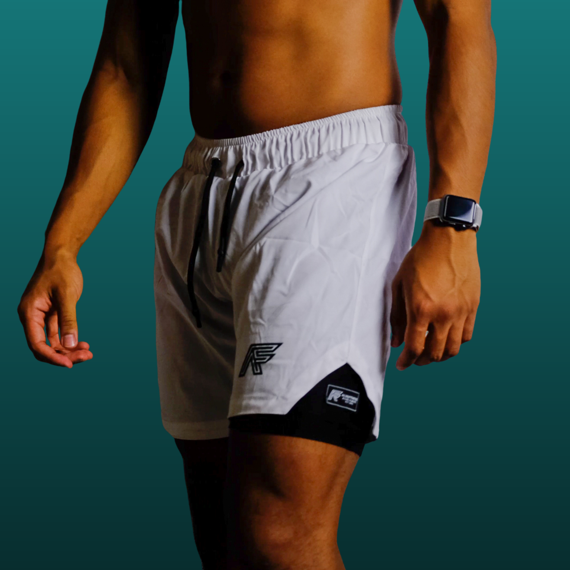 Digital Camo 2-in-1 Compression Shorts V1