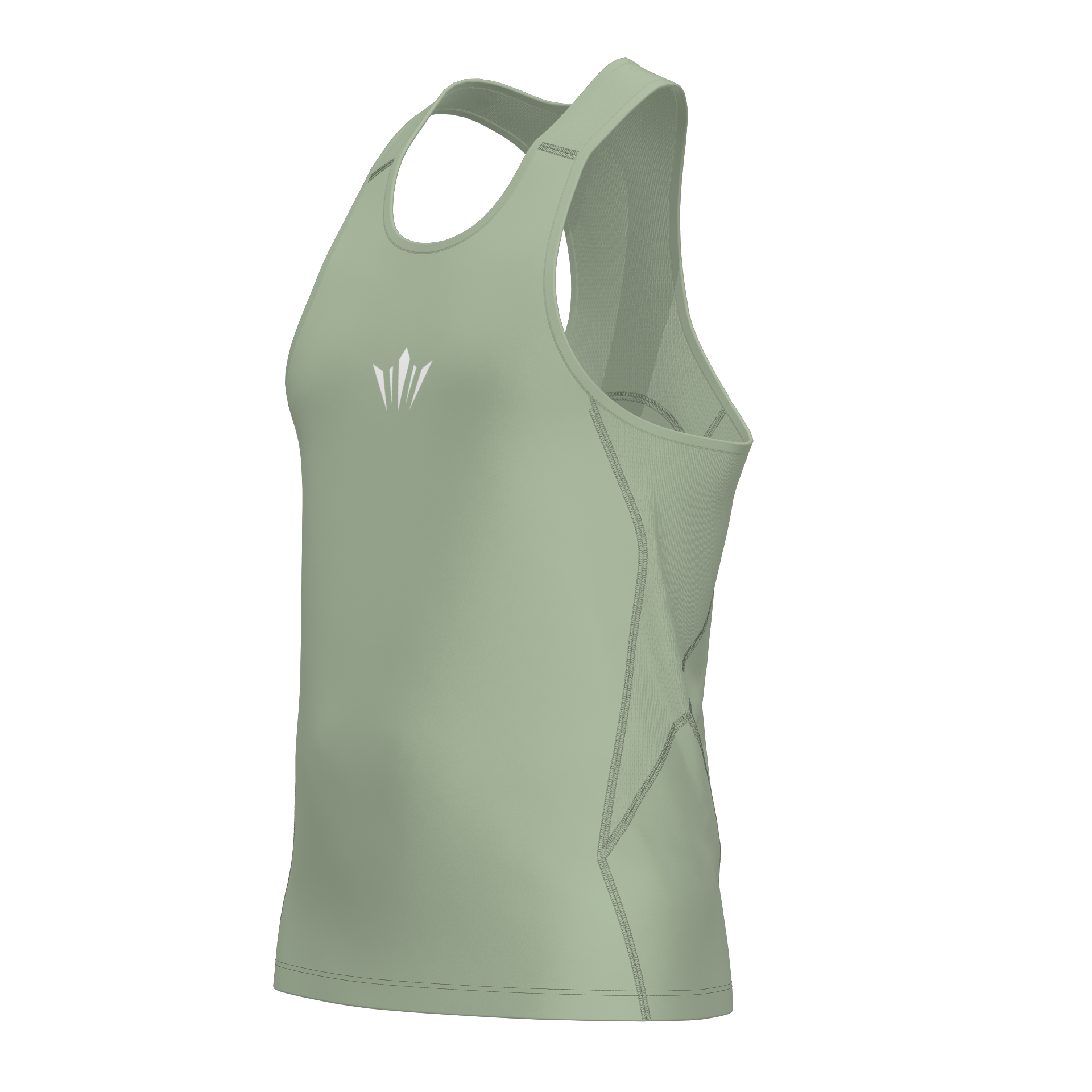 Performance Singlet - Sage Green