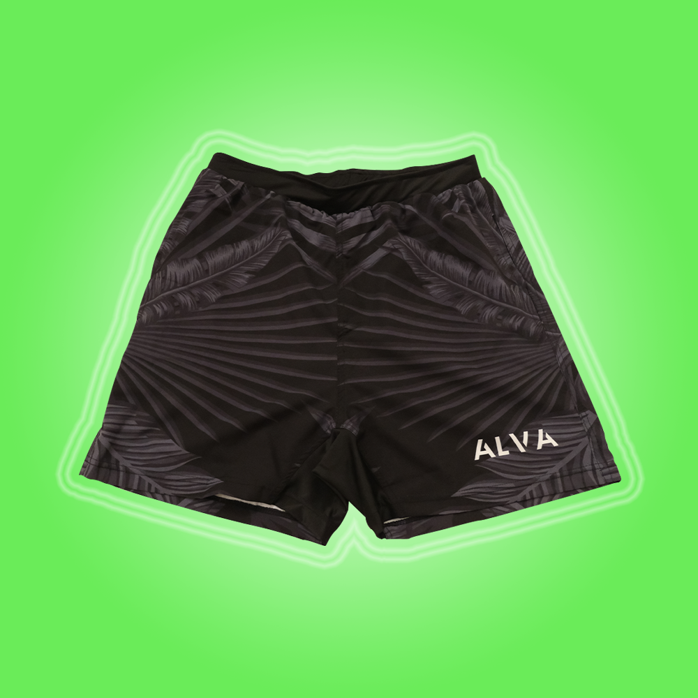 Hybrid Shorts - Midnight Tropical