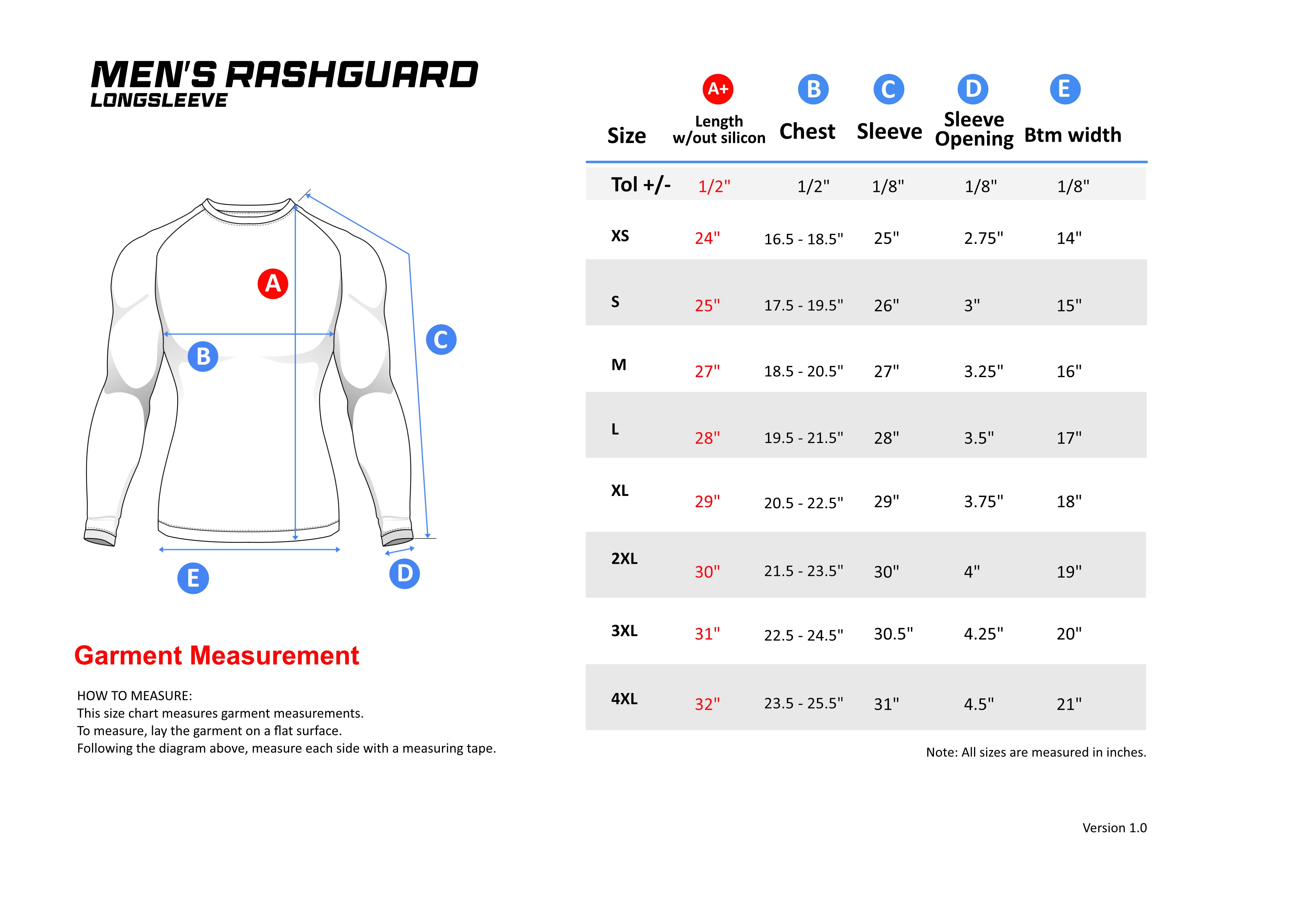 Pewter Blue L/S Rashguard