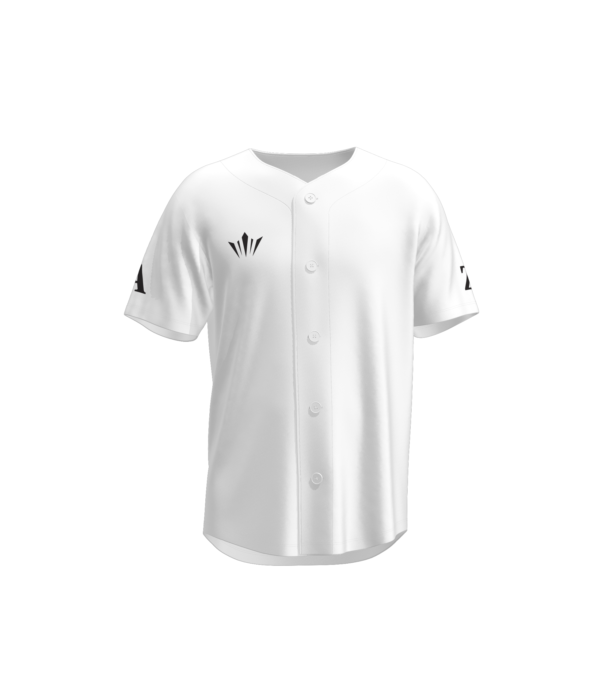 Z&J Baseball Jersey - White