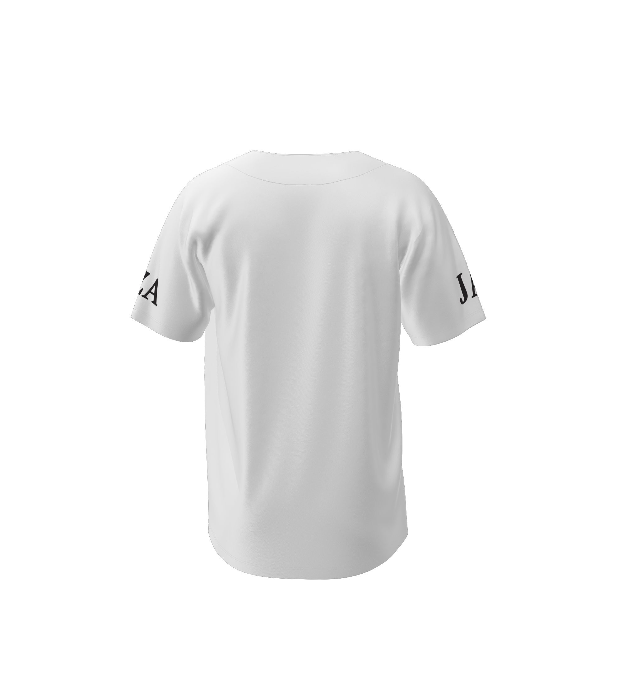 Z&J Baseball Jersey - White (Customizable)