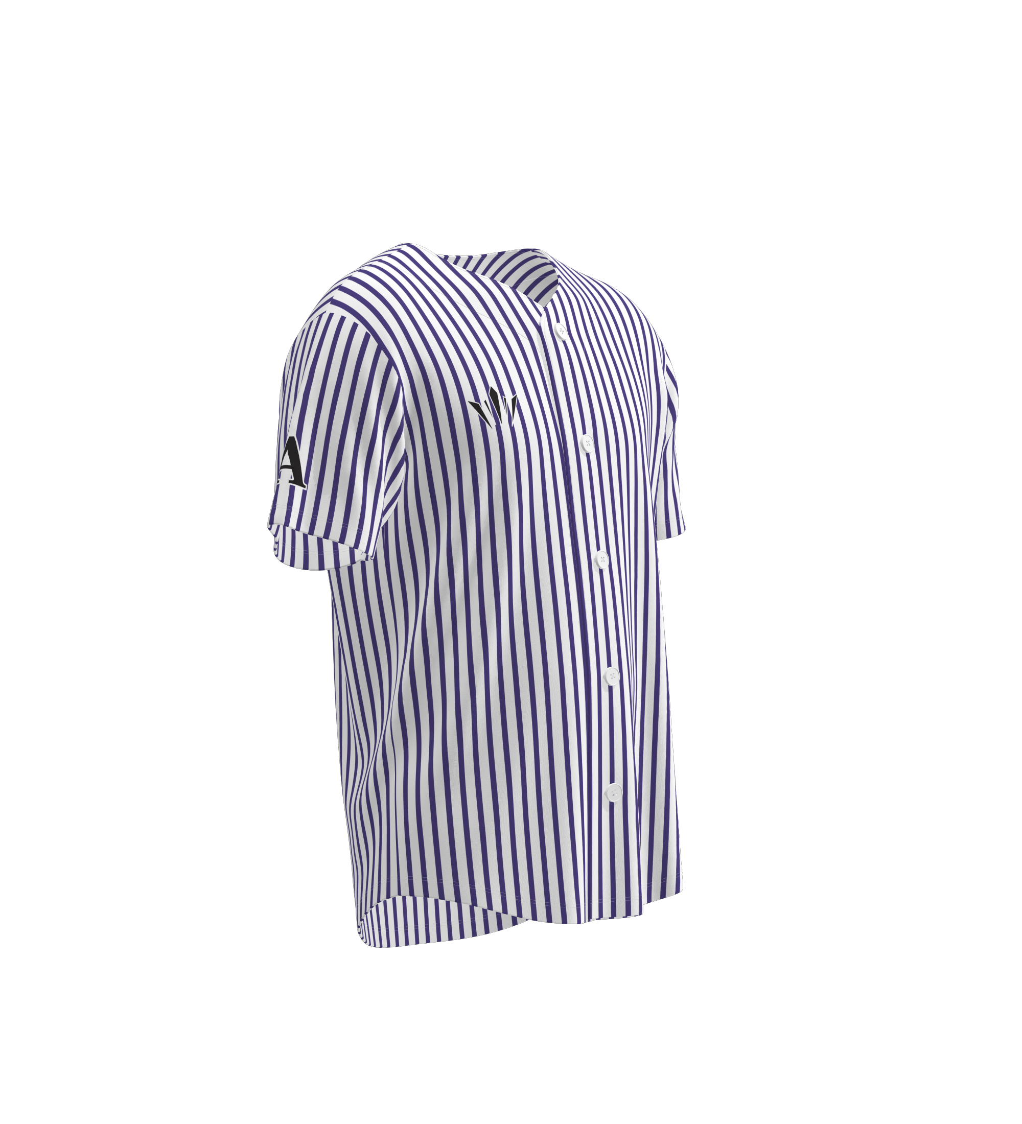 Z&J Baseball Jersey - Pinstripe (Customizable)