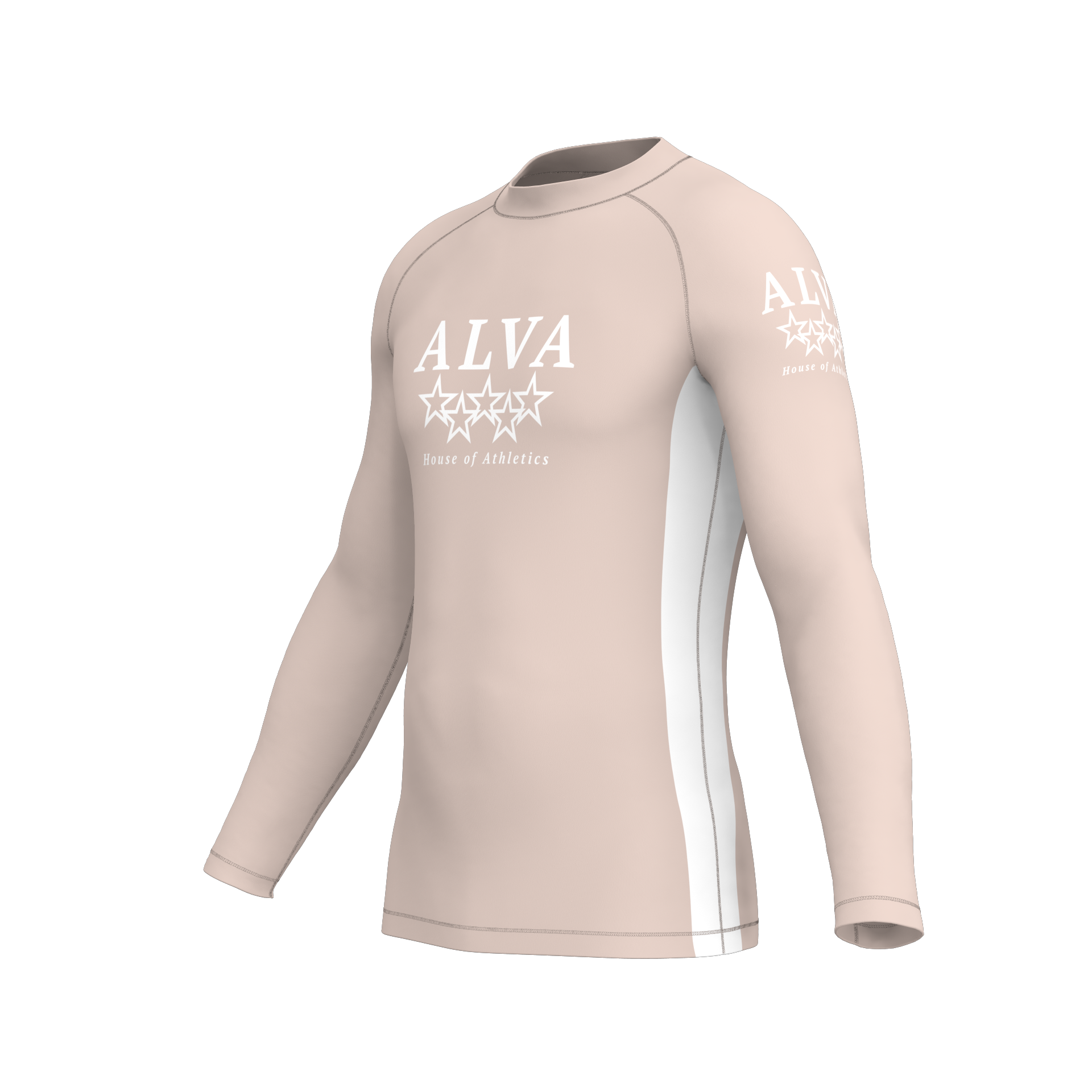 Pale Silver L/S Rashguard