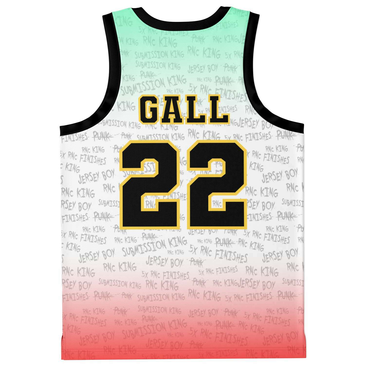 Custom Mickey Gall Jersey