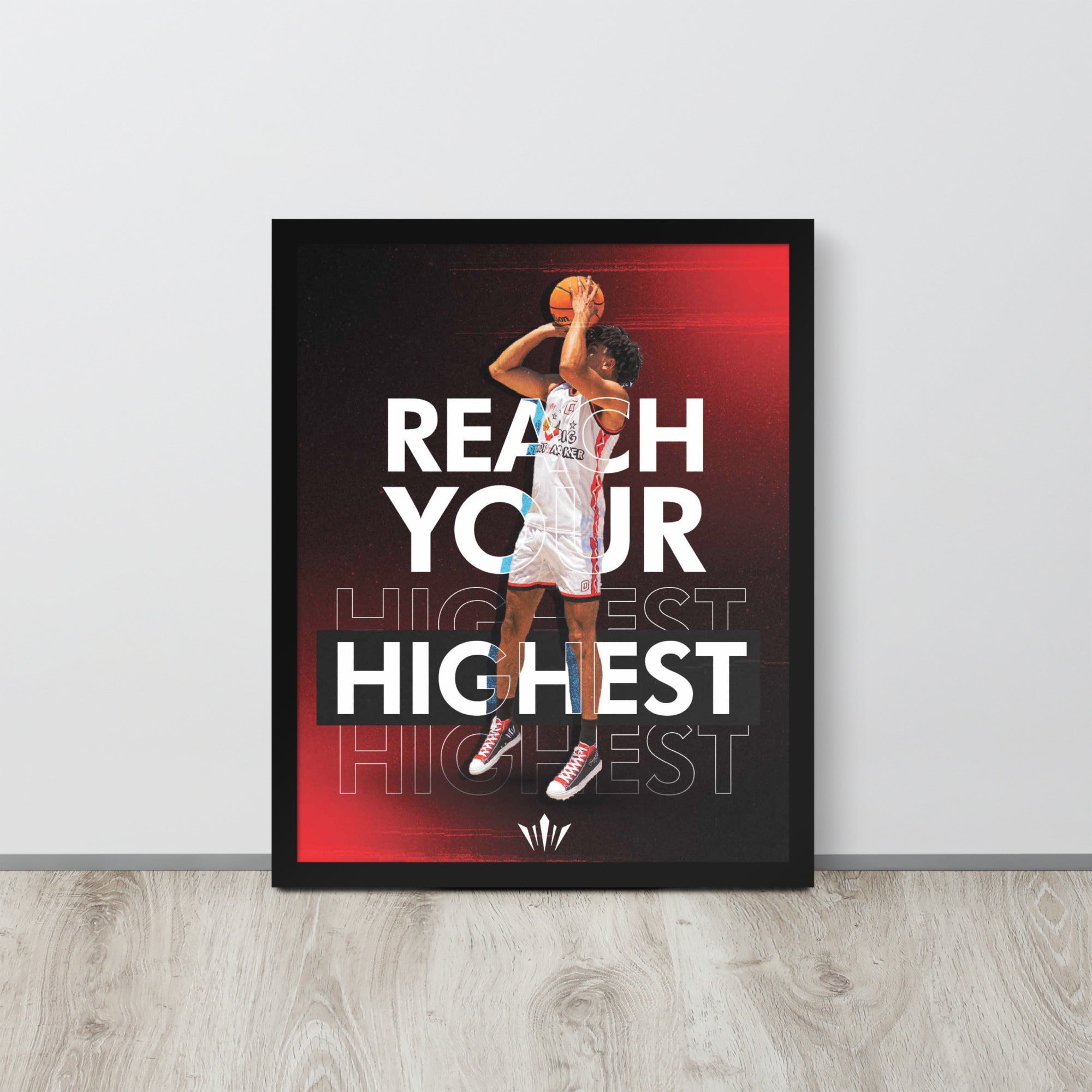 Reach Your Highest v1 Framed Poster