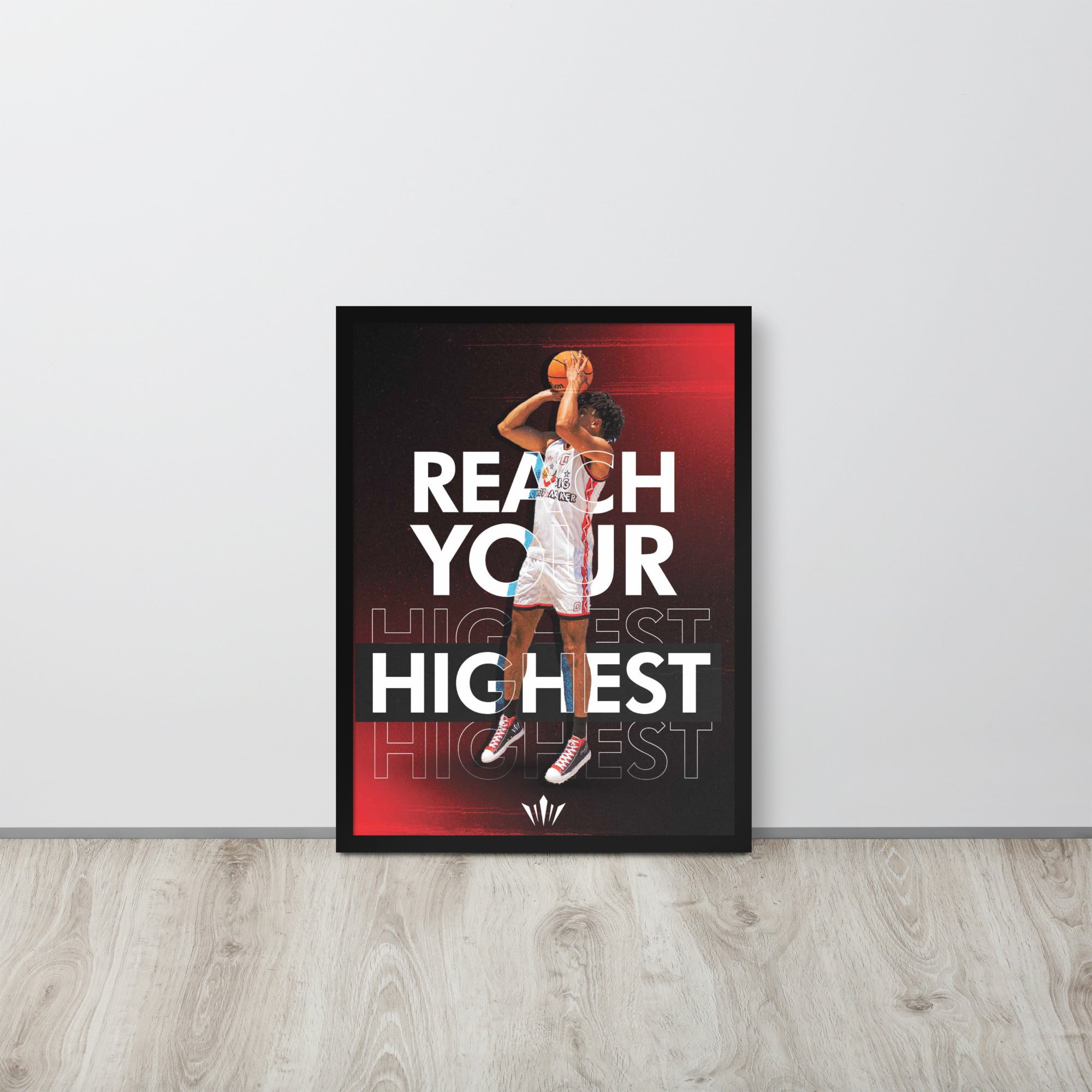 Reach Your Highest v1 Framed Poster