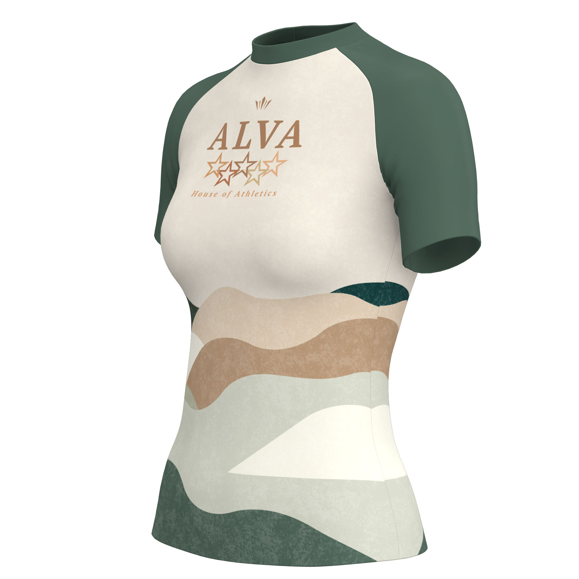 Women's Miner Green Rashguard