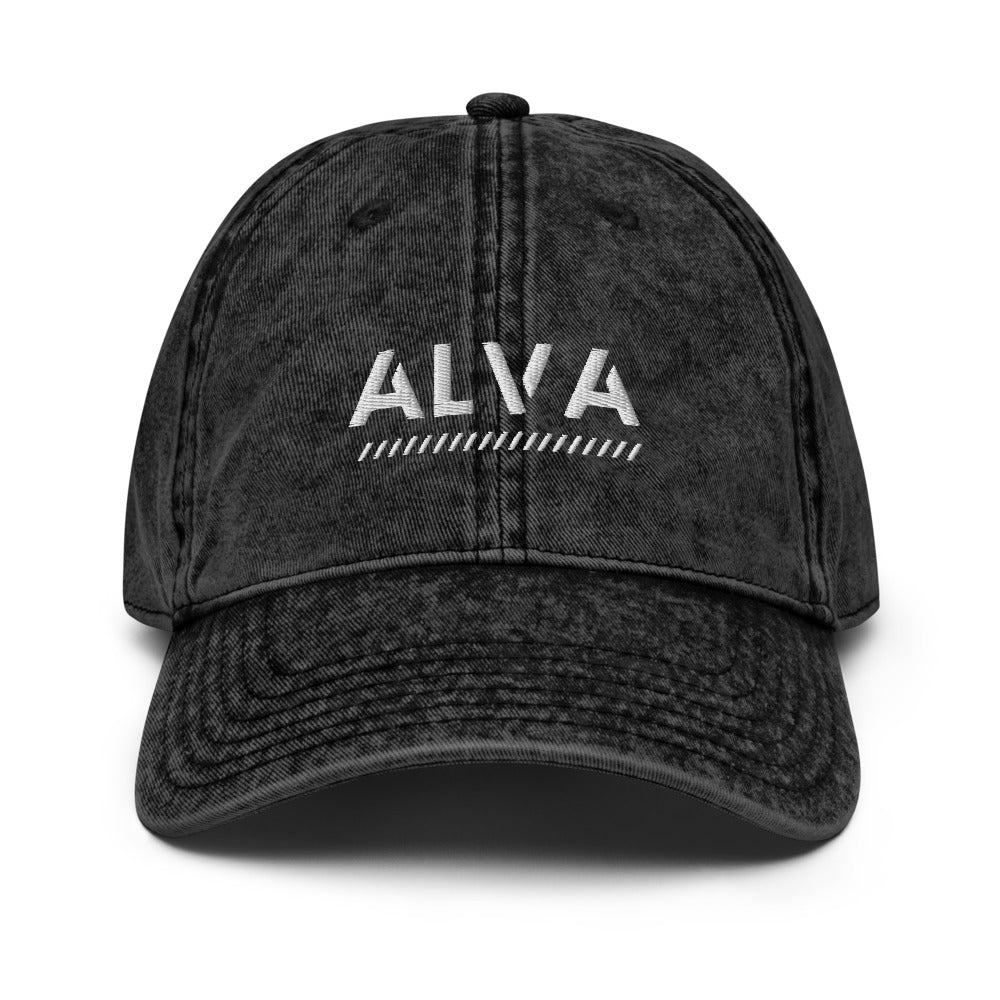 Signature Vintage Cap Black