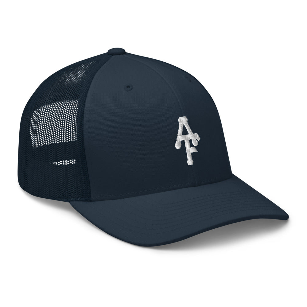 Navy Retro Trucker Cap